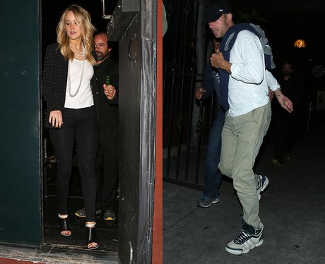 Jennifer Lawrence and boyfriend Chris Martin