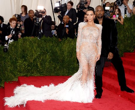 Kim Kardashian and Kanye West MET Gala 2015