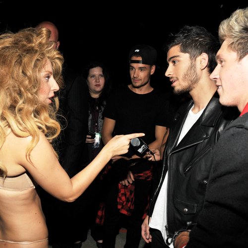 Lady Gaga and One Direction 