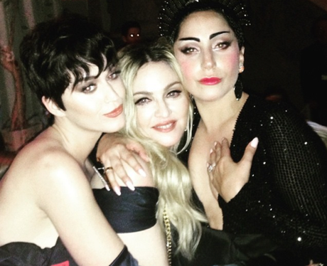 Madonna, Katy Perry and Lady Gaga at the Met Gala