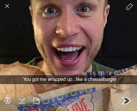 Olly Murs Snapchat 6 (not real)