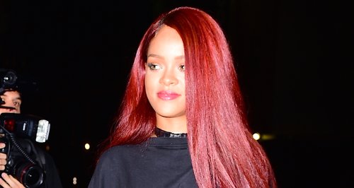 Rihanna Red Hair 