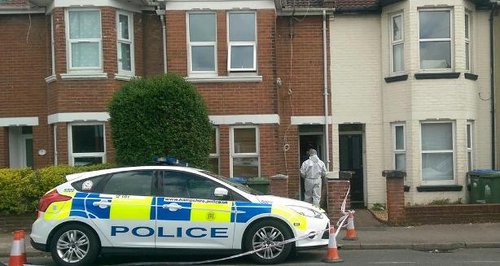 Southampton murder scene Malmesbury Road