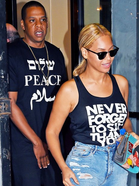 Beyonce and Jay Z Slogan T Shirts