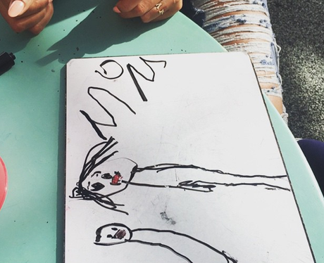 Blue Ivy Drawing Of Blue Ivy