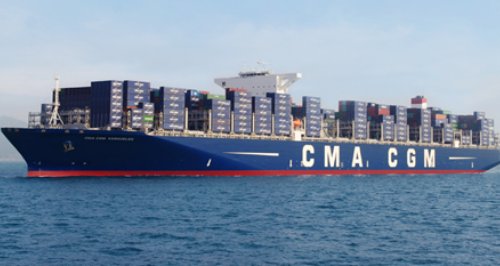 CMA CGM Kerguelen container ship Southampton