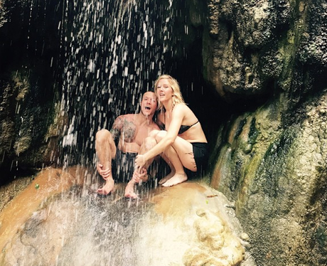 Ellie Goulding and Dougie Poynter