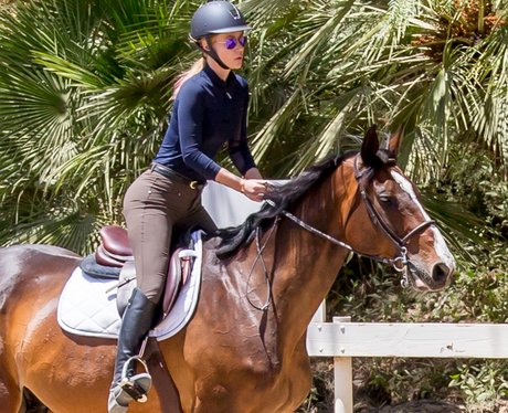 Iggy Azalea Horse Riding