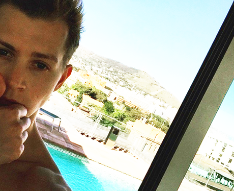 James McVey on holiday