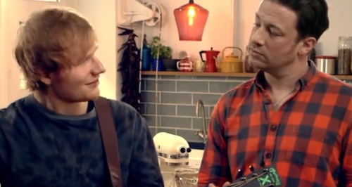 Jamie Oliver Ed Sheeran Food Revolution