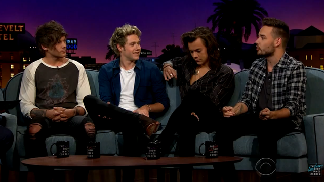 One Direction on James Corden Late Late Show