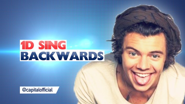 One Direction Sing Backwards