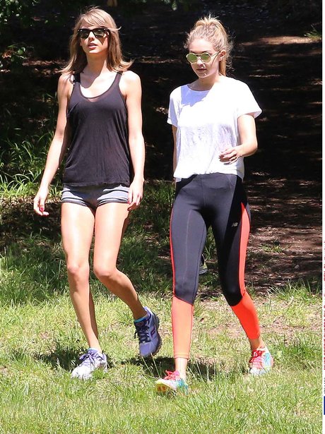 Taylor Swift and Gigi Hadid Hiking