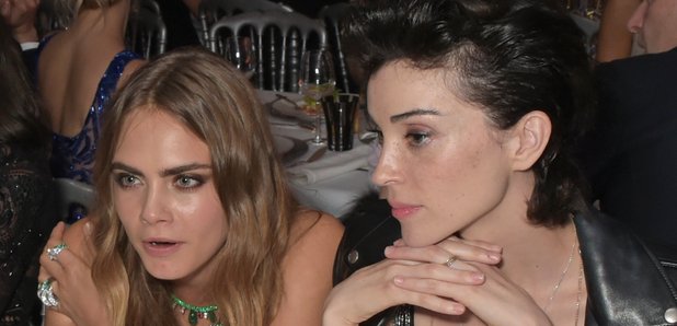 Cara Delevingne and St. Vincent in Cannes
