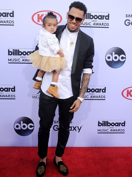 Chris Brown and Daughter Royalty Billboard Music A