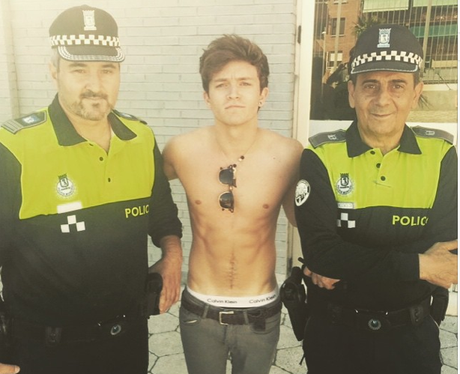 The Vamps' Connor Ball on Instagram