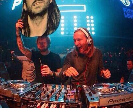 Ed Sheeran and David Guetta
