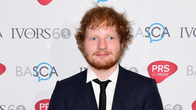 Ed Sheeran Ivor Novello Awards 2015 