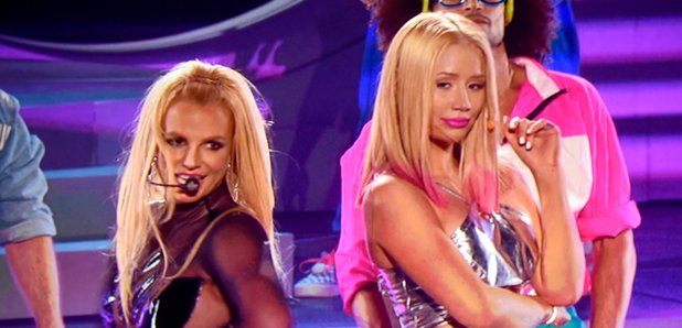Iggy Azalea and Britney Spears Billboard Awards 20