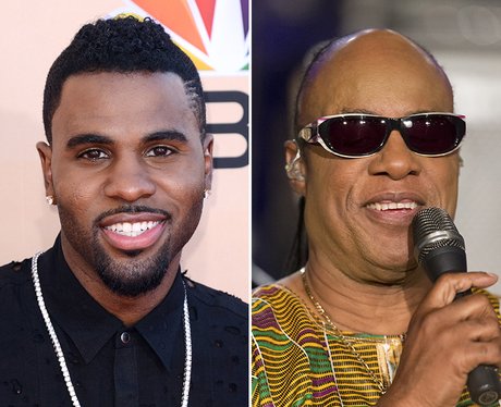 Jason Derulo and Stevie Wonder