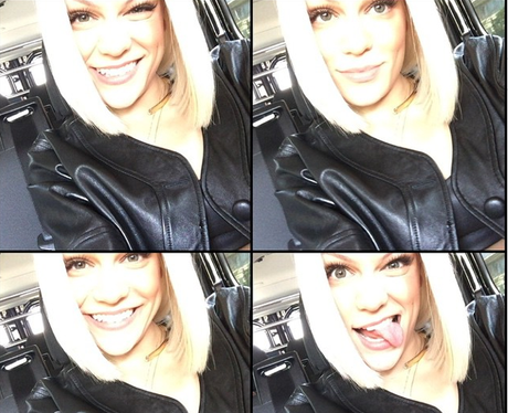 She S Loving The Blonde These Days Jessie J Enjoys The Sunny