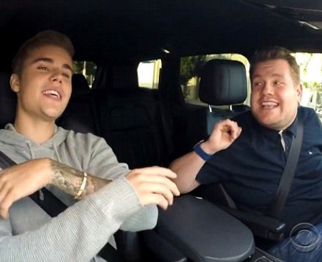 Justin Bieber james corden