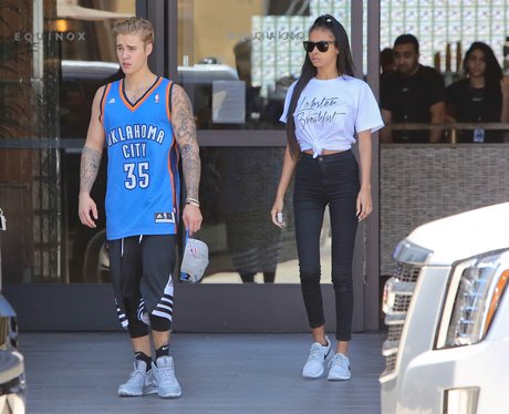 Justin Bieber and Jayde Pierce