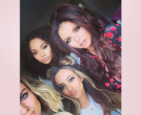 Little Mix taking a selfie