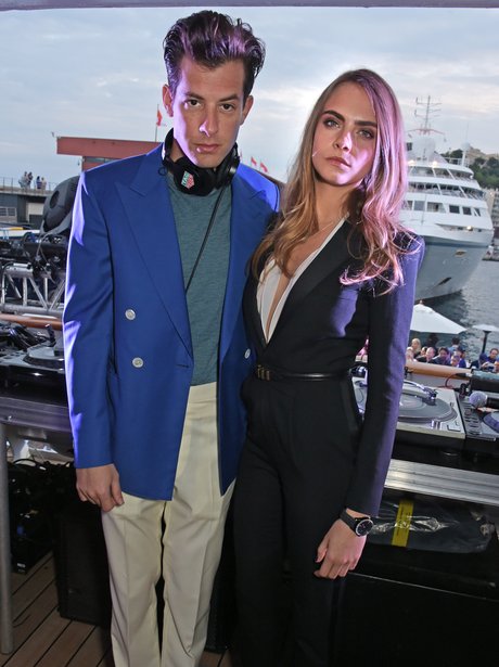 Cara Delevingne and Mark Ronson