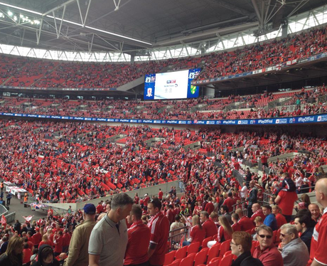 Middlesbrough FC at Wembley