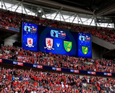 Middlesbrough FC at Wembley