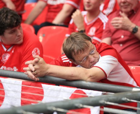 Middlesbrough FC at Wembley