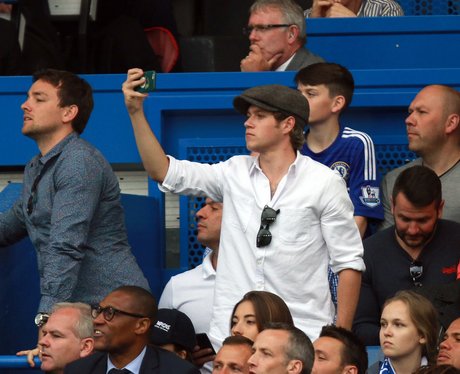 Niall Horan Watching Chelsea