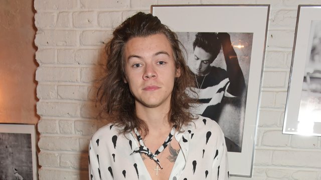 Harry styles wearing a shirt 