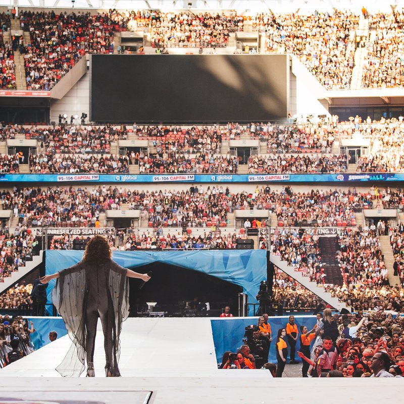 Jess Glynne At Capital Summertime Ball