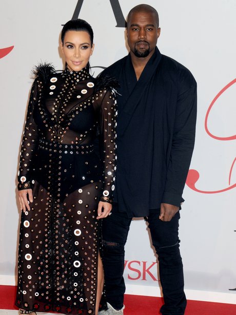 Kim and Kanye CFDA Awards 2015