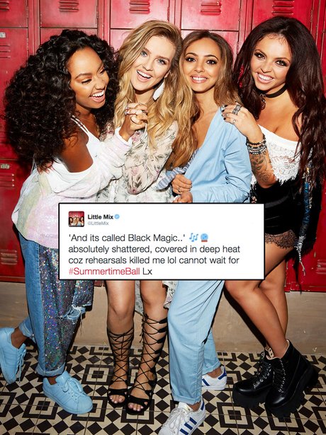 Little Mix Summertime Ball Tweet 