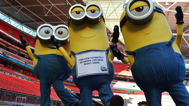 Minions Invade Wembley Stadium