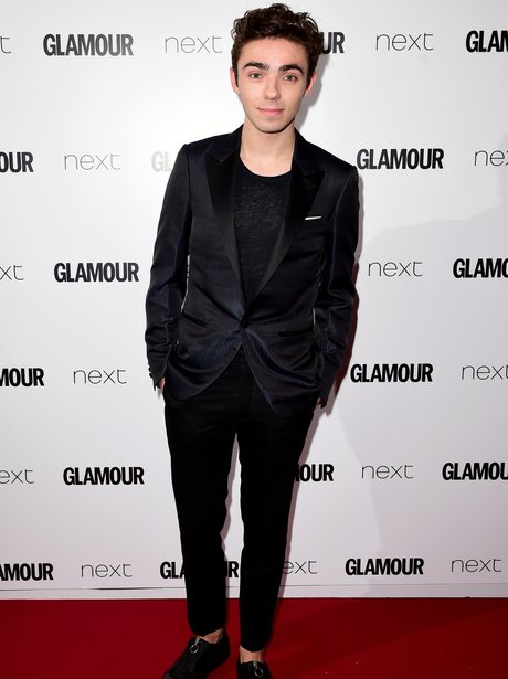 Nathan Sykes Glamour Awards 2015