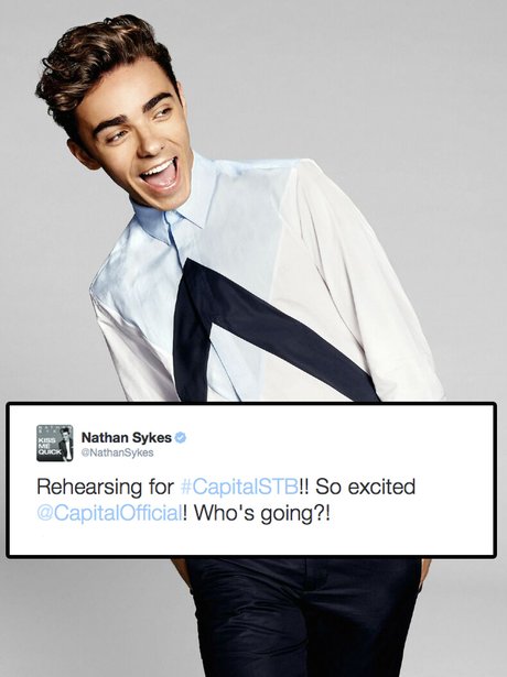 Nathan Sykes Summertime Ball Tweet 