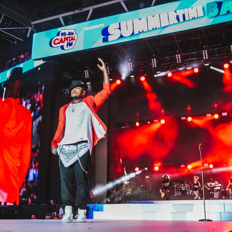 Ne-Yo at Capital Summertime Ball