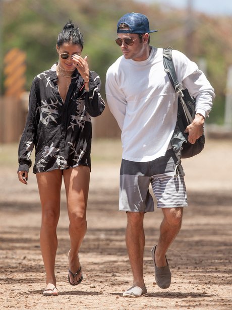 Zac Efron and girlfriend Sami Miro