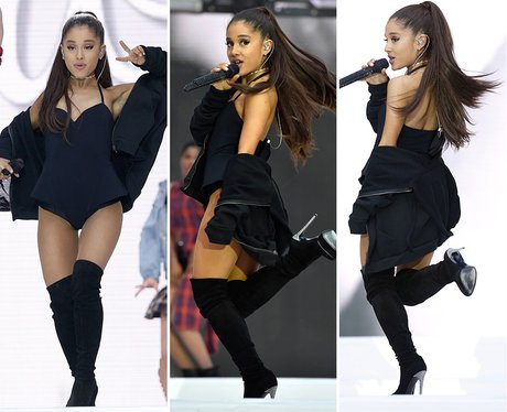 Ariana Grande summertime ball outfit