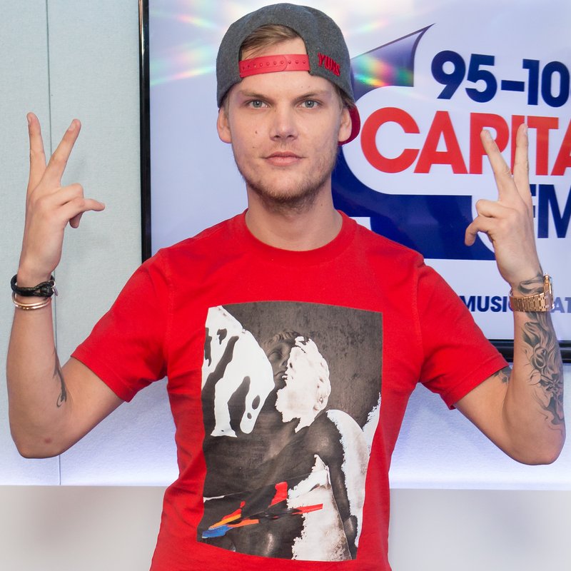 Avicii in the Capital studio