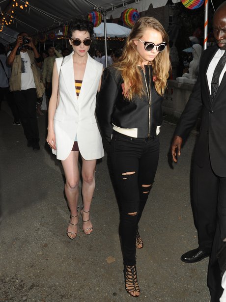 Cara Delvingne and St Vincent