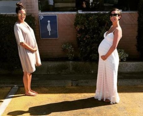 Frankie Sandford baby bump