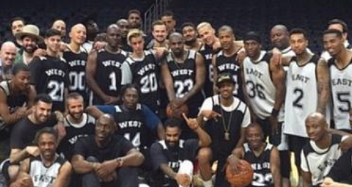 Kanye West basketball