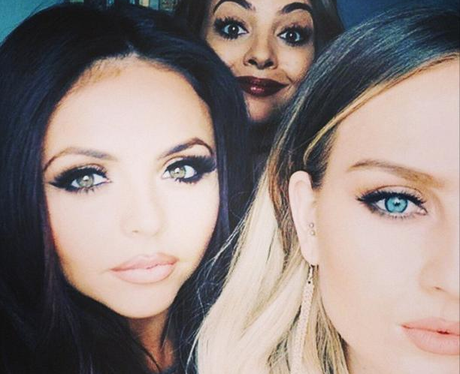 Little Mix taking a selfie