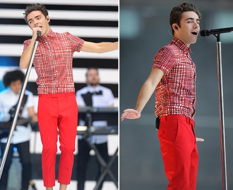 Nathan Sykes summertime ball outfit