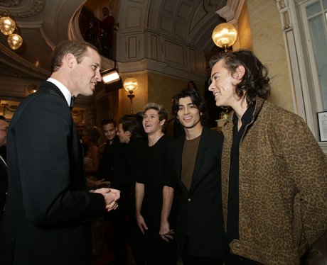 One Direction and Prince William Royal Variety